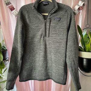 Patagonia Gray 1/4 Zip Pullover